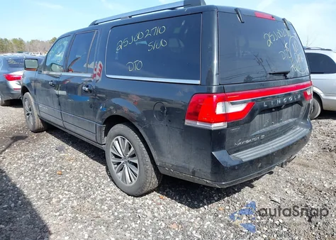 2015 Lincoln Navigator L из США, поврежденный, VIN 5LMJJ3JT9FEJ07080